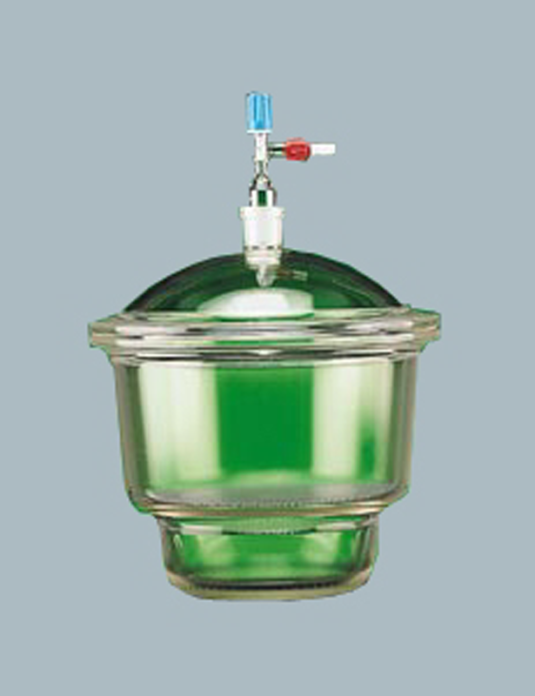 Laboratory-Glassware-Dessicator-with-Lid-Vacuum-Die-pressed-Neutral-Glass