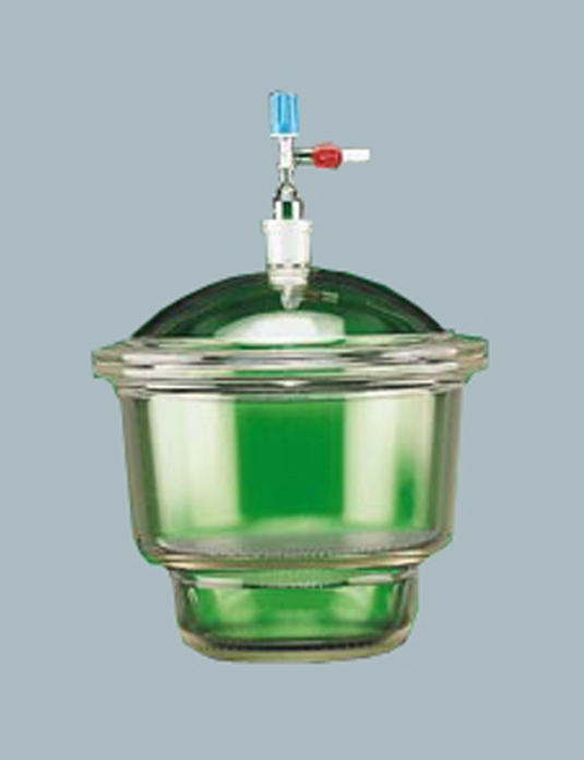 Laboratory-Glassware-Dessicator-with-Lid-Vacuum-with-Stopcock