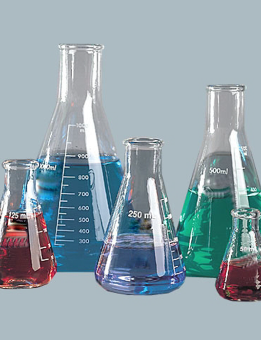 Laboratory-Glassware-Erlenmeyer-Flasks-Wide-Neck-with-graduation