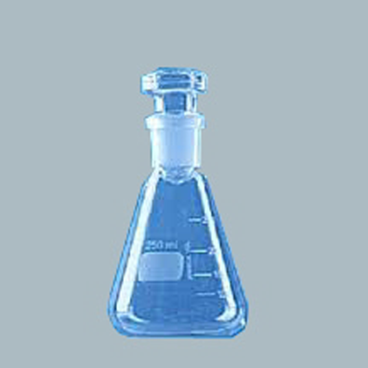 Laboratory-Glassware-Erlenmeyer’s-Flasks-Stoppered