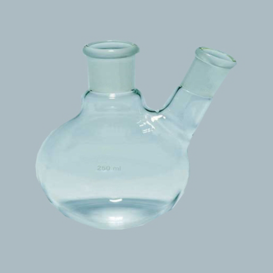 Laboratory-Glassware-Flasks Round Bottom Two Neck