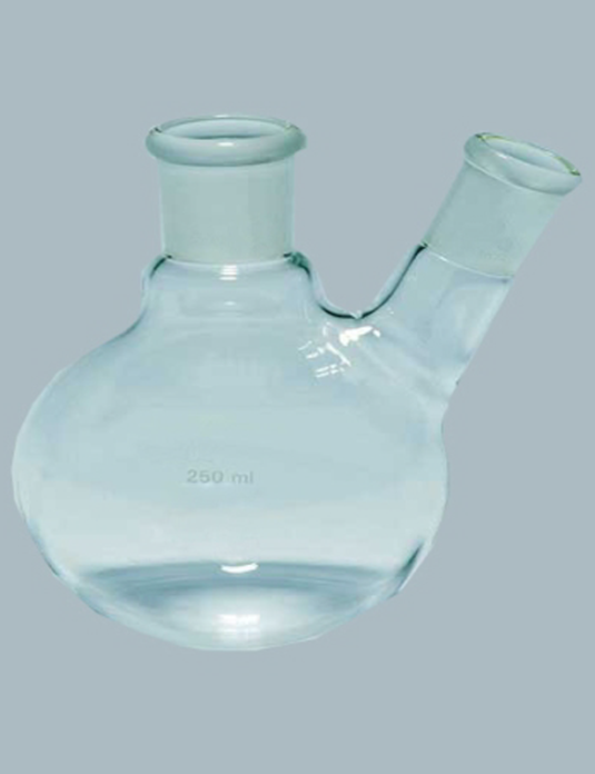 Laboratory-Glassware-Flasks Round Bottom Two Neck