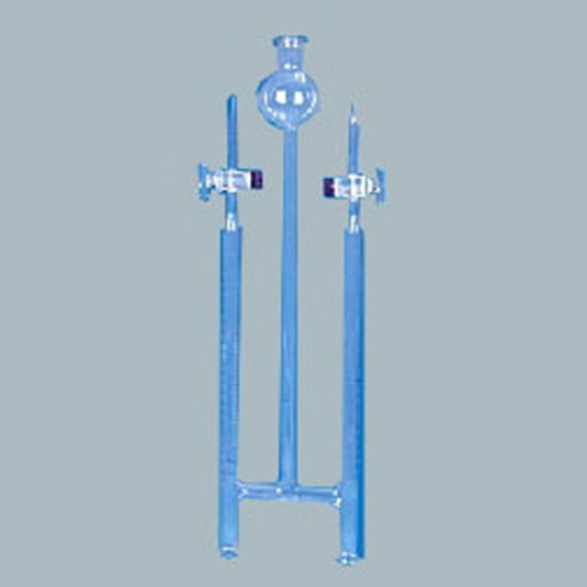 Laboratory-Glassware-Hoffman-Voltameter-Graduated-with-Glass-Stopcock