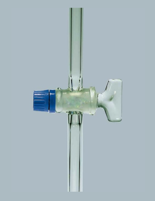 Laboratory-Glassware-PTFE-Key-Stopcock-Straight