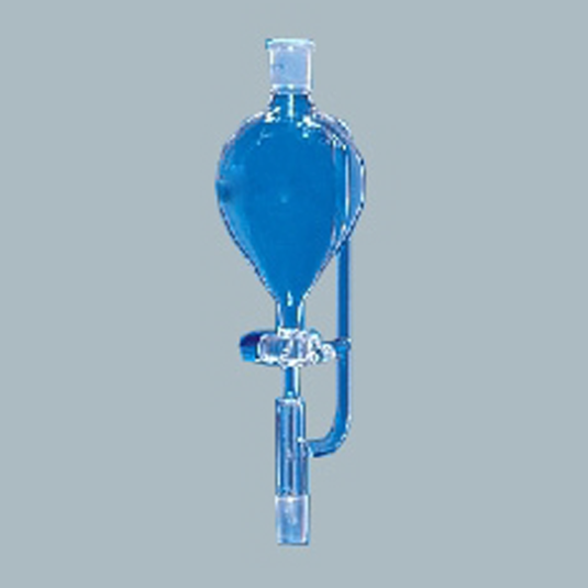 Laboratory-Glassware-Pressure-Equalising-Funnels-Pear-Shape-with-Socket