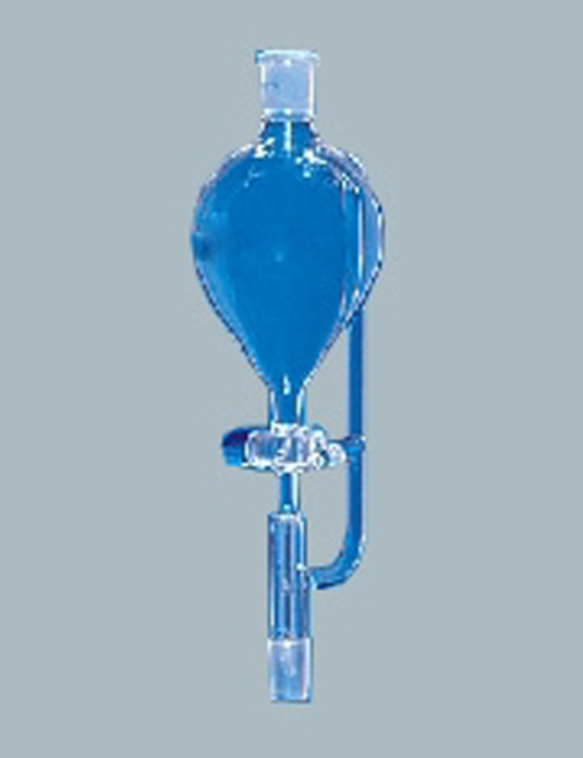 Laboratory-Glassware-Pressure-Equalising-Funnels-Pear-Shape-with-Socket