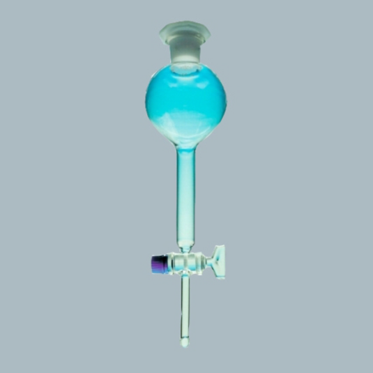 Laboratory-Glassware-Separating-Funnel-Gilson-with-PTFE-Key-stopcock