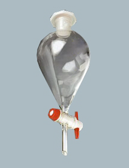 Laboratory-Glassware-Separating-Funnels-Graduated-with-PTFE-Key
