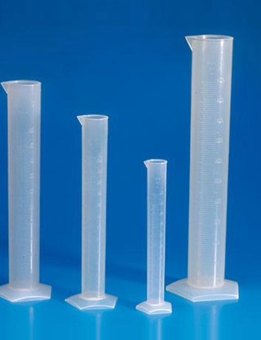 Laboratory-Plasticware-Measuring-Cylinder-Hexagonal