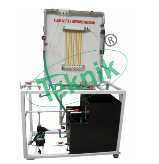 Mechanical-Engineering-Fluid-Mechnics-equipment-Flow-Meter-Demonstration-Unit