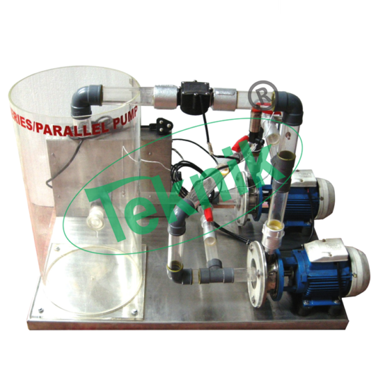 Mechanical-Engineering-Fluid-Mechnics-equipment-Series-Parallel-Pumps