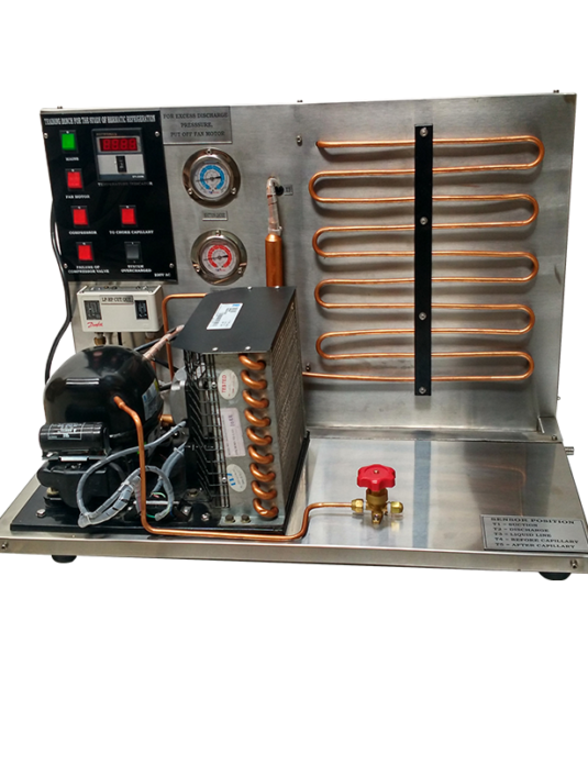 Training Bench for the Study of Hermatic Refrigeration