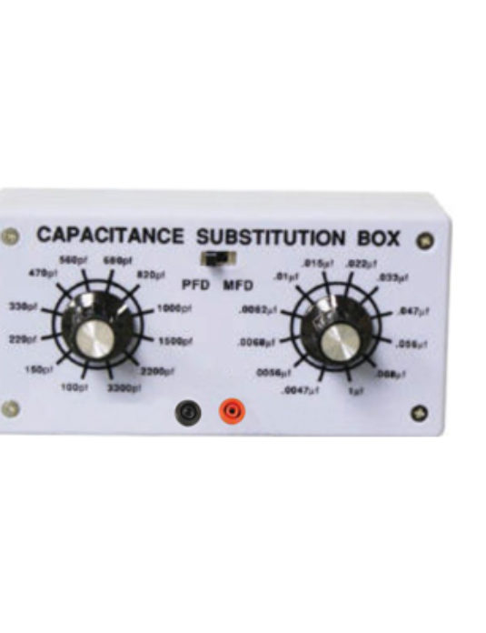 capacitance subsitution Box