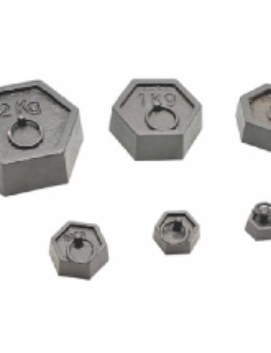 Cast-Iron-Hexagonal-Masses-Set