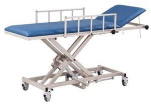 STRETCHER, ON WHEELS, PATIENT