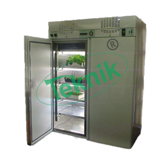 Heat and refrigeration system : Plant growth chamber