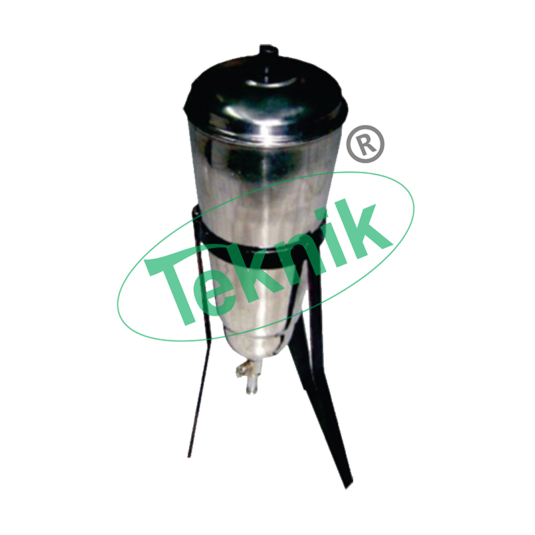 Pharmaceutical lab equipments : Bottle conical percolator