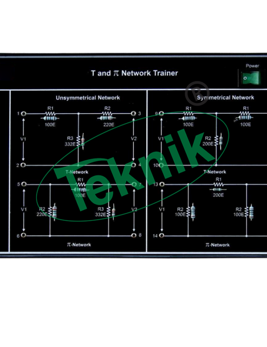 Electrical-Electronics-Engineering-Basic-T-and-π-Network-Trainer