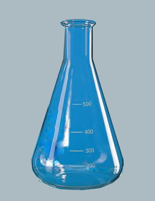 Laboratory-Glassware-Erlenmeyer-Flasks-Narrow-Neck-with-graduation
