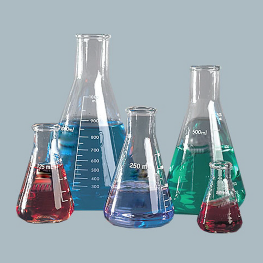 Laboratory-Glassware-Erlenmeyer-Flasks-Wide-Neck-with-graduation