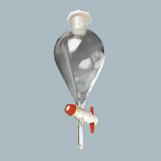 Laboratory-Glassware-Separating-Funnels-Graduated-with-PTFE-Key