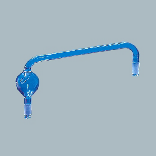 Laboratory-Glassware-Splash Heads Adapters Pear shape Vertical