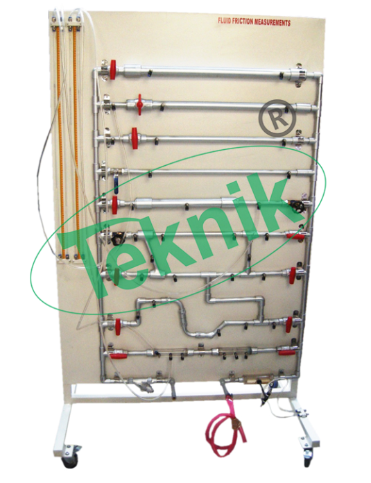 Mechanical-Engineering-Fluid-Mechnics-equipment-Fluid-Friction-Measurements