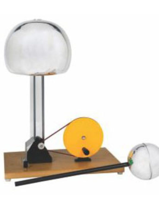 Van-De-Graaff-Generator-(Hand Driven)