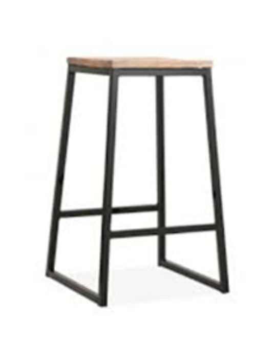 Stool, basic, metal